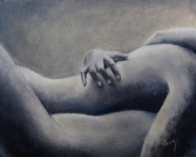 Sensualidad VI Oil Canvas Nude Paintings