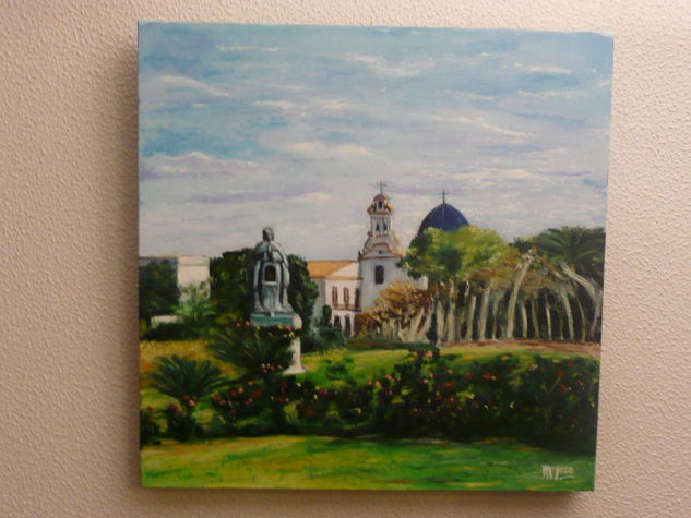 Basilica del LLedo(Castellon) Oil Canvas Landscaping