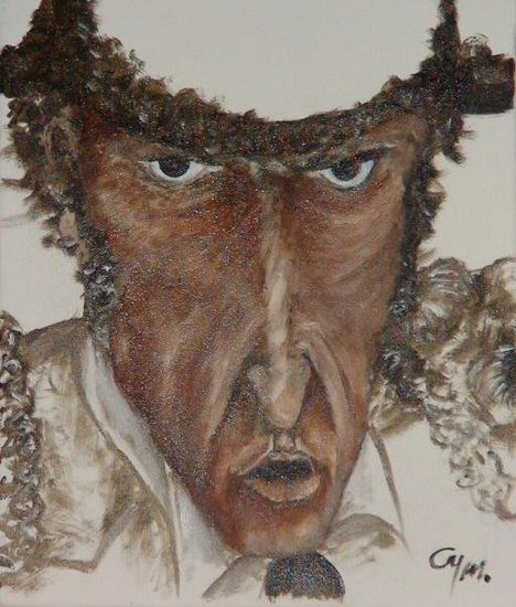 Torero retrato 1 Oil Canvas Portrait