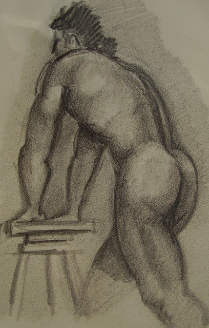Hombre de espaldas