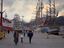 Fiesta en el muelle...