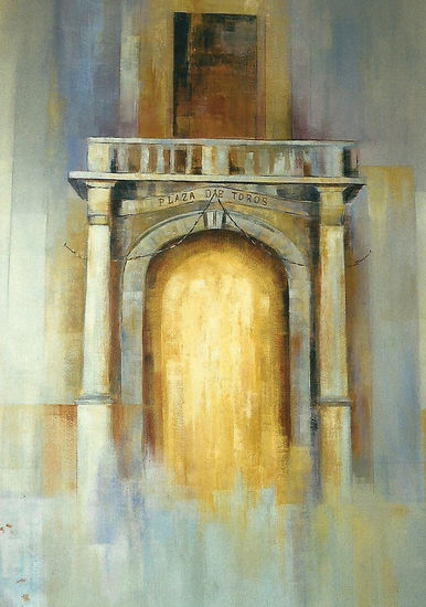 Puerta del príncipe Oil Canvas Landscaping