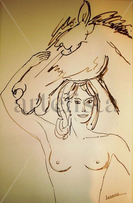 Mujer con Caballo