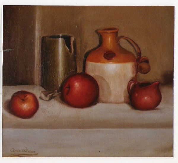 Florero Quebrado Oil Canvas Still Life Paintings