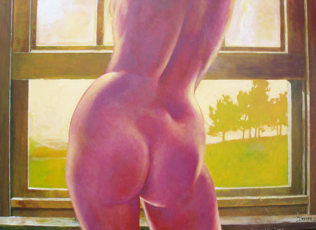 En la ventana Acrílico Lienzo Desnudos