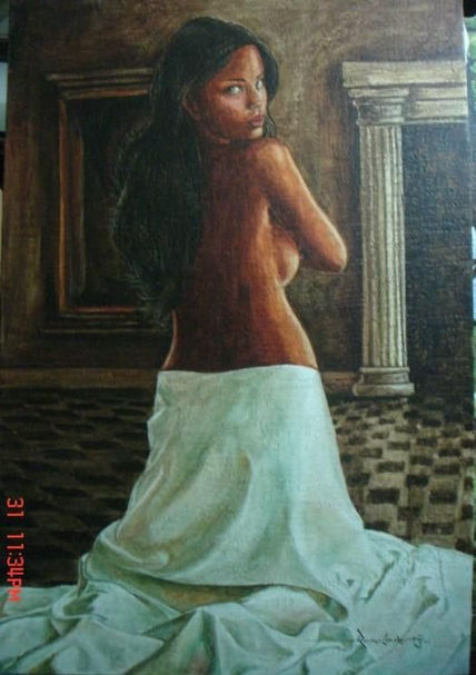 Desnudo de morena