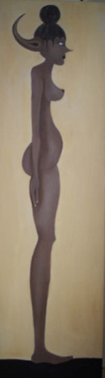 MARA Oil Canvas Figure Painting