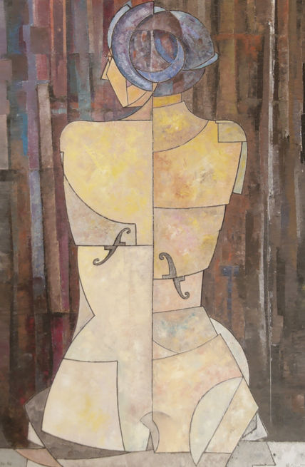 Desnudo de espalda