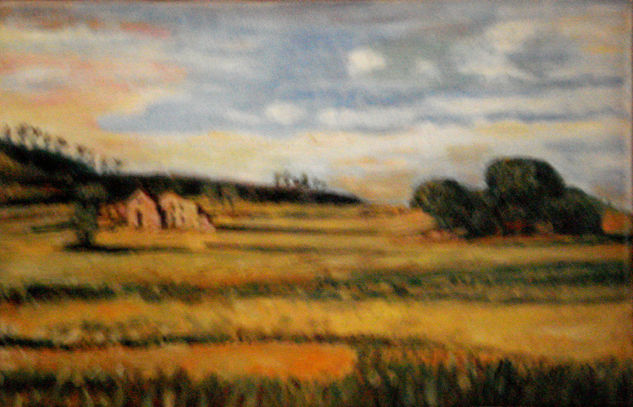 Paisaje de Canet de Fals Oil Canvas Landscaping