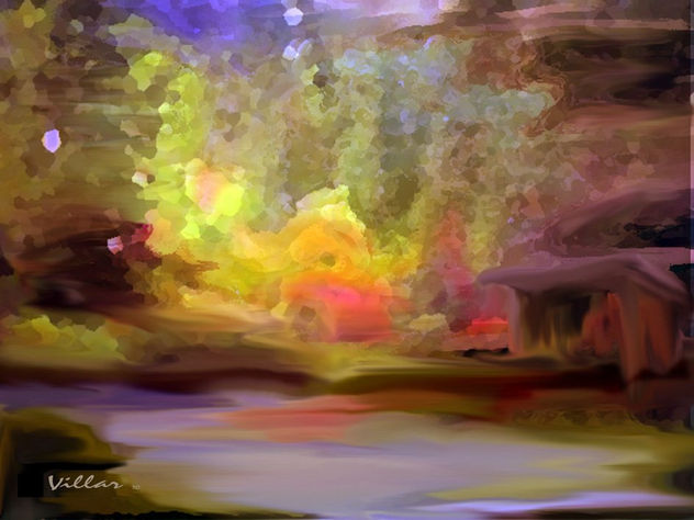 PAISAJE IMAGINARIO, abstracción 2
