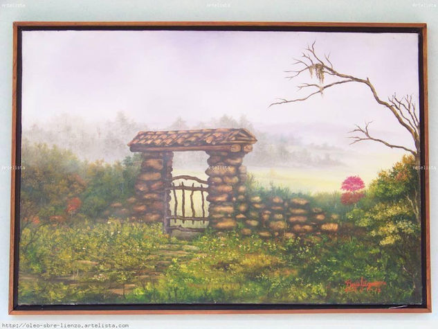 portal guane Oil Canvas Landscaping