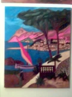 BAHIA DE CANNES Oil Canvas Landscaping