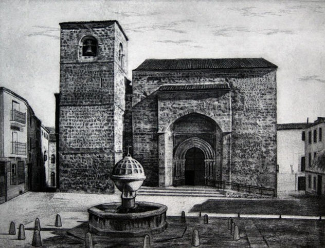 Plasencia: Grabado al papel de lija
