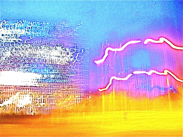 Luzes Na Cidade Conceptual/Abstracto Color (Digital)