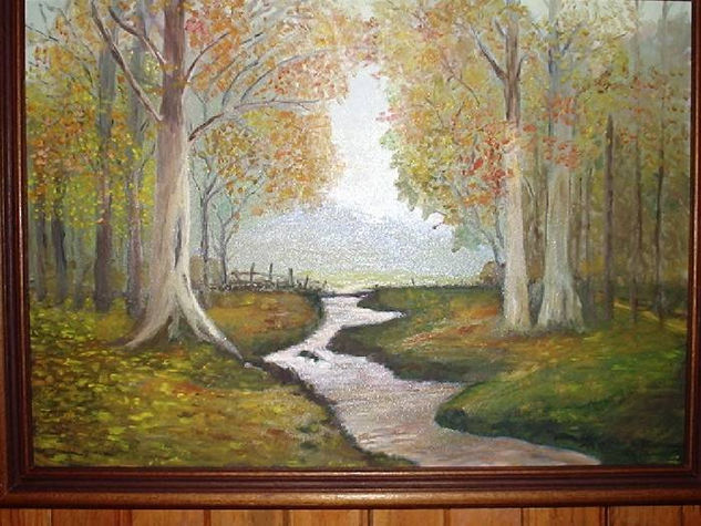 otoño Oil Canvas