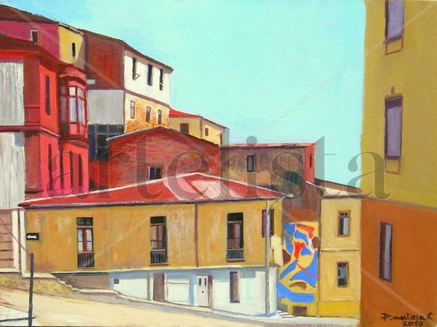 Museo cielo abierto I Oil Canvas Landscaping