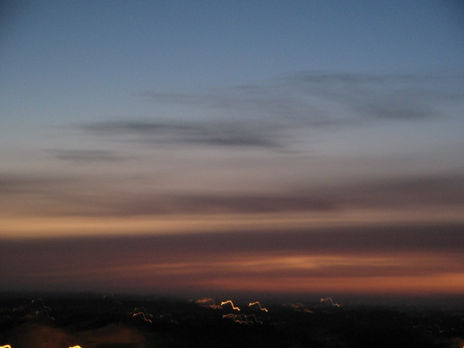 Por do sol