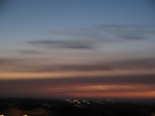 Por do sol