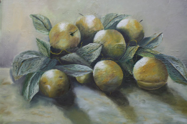 Ciruelas Oil Canvas Still Life Paintings