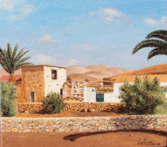 Desde lejos nº 6 de Pájara Acrylic Panel Landscaping