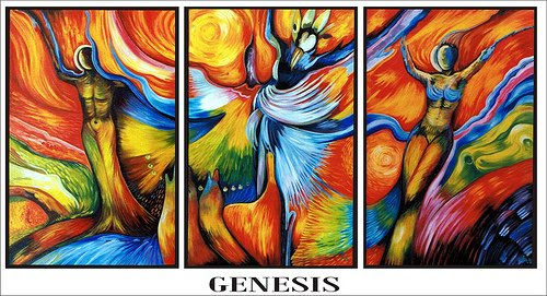 Genesis 2 Oil Canvas Figure Painting