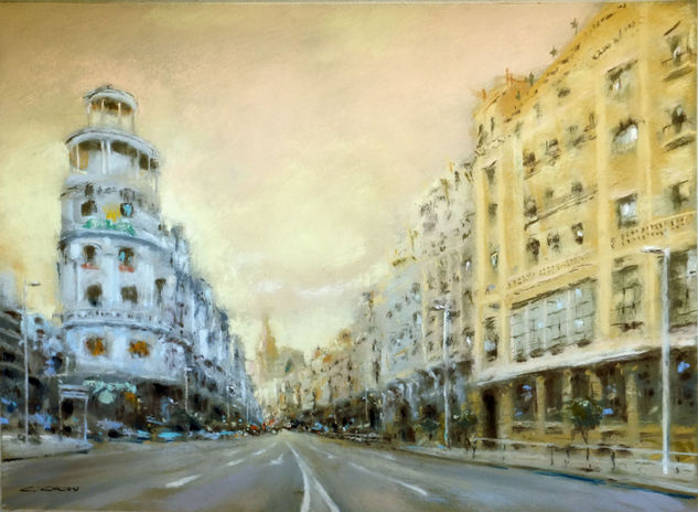 Gran Vía Pastel Paper Landscaping