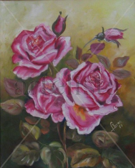 Tres rosas I