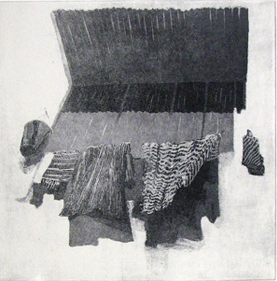 Ropa al sol - 2006 Aquatint