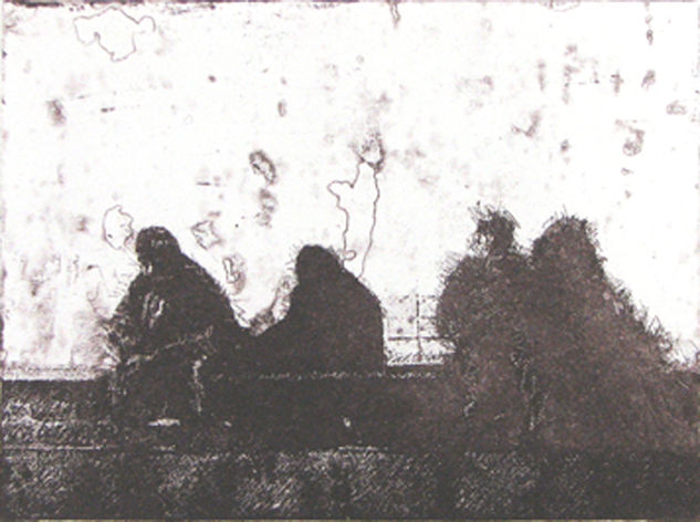 Esperando - 2004 Aquatint