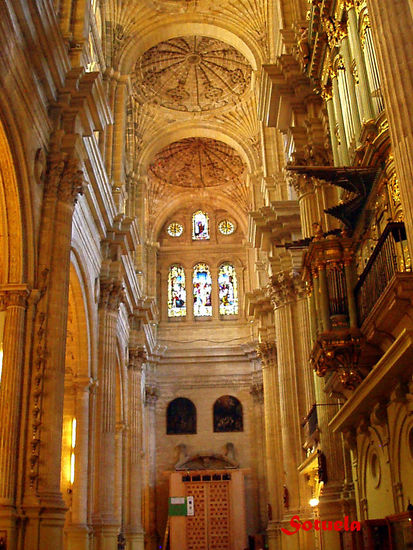 Málaga Catedral Arquitectura e interiorismo Color (Digital)