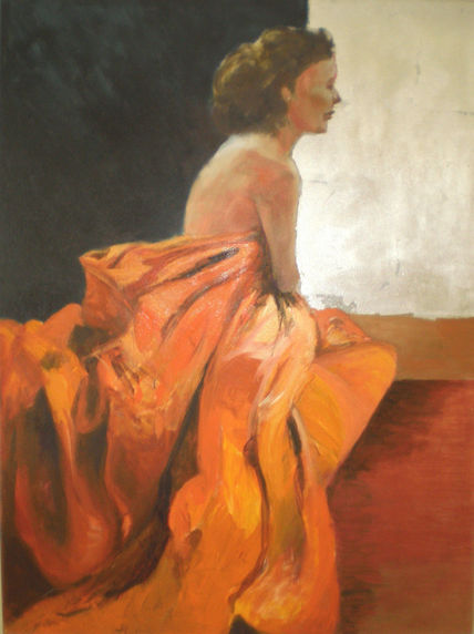 Mujer esperando