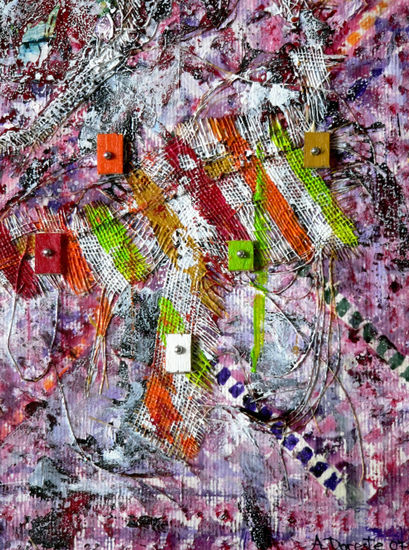 Fragmentos anclados Media Mixta Papel Otros