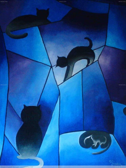 UN LUGAR PARA PERICLES Acrylic Canvas Animals