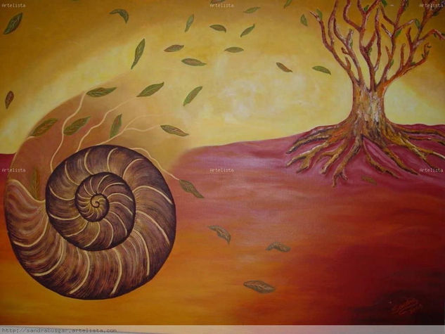 CARACOL DE OTOÑO Óleo Lienzo Otros