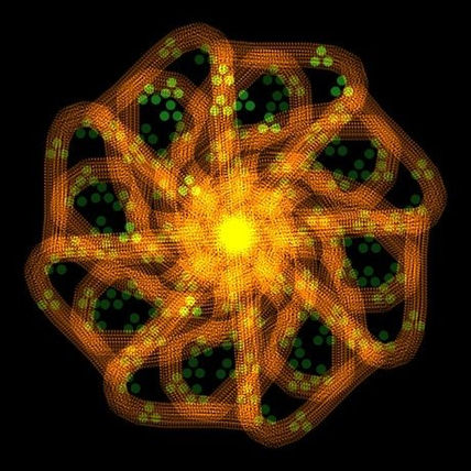 Mandala de fuego y...