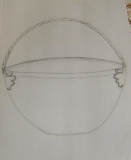 Cesta. 21x15cm