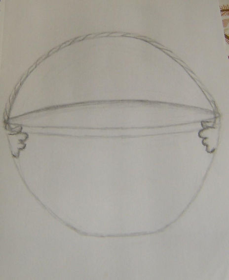 Cesta. 21x15cm