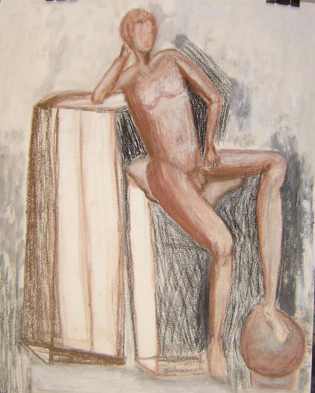 macho latino. 48x64cm.