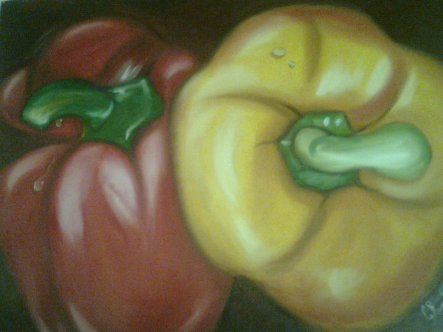 AJI PICANTE IV Oil Canvas Still Life Paintings