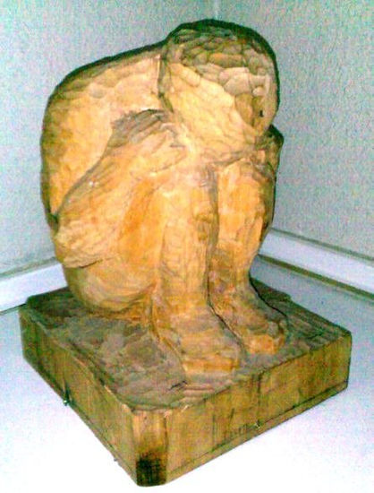 ESCULTURA DE MADERA Pottery Figurative