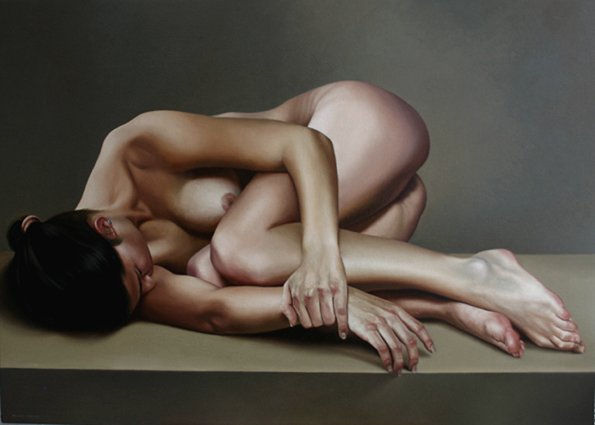 mãos por fazer Oil Canvas Nude Paintings