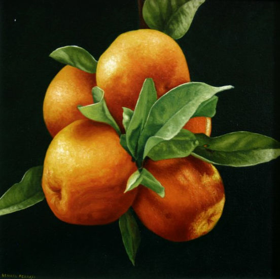 laranjas Oil Canvas Still Life Paintings