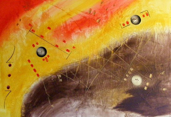 abstracto Media Mixta Lienzo Otros