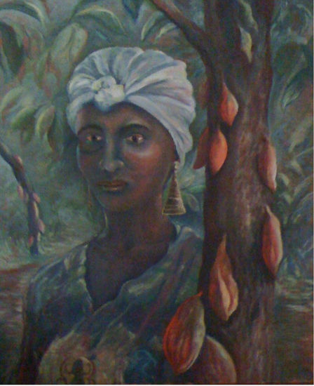 Tomasa Oil Canvas Figure Painting