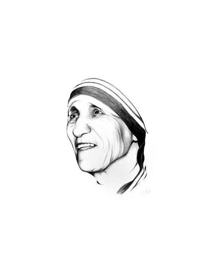 Madre Teresa Pencil