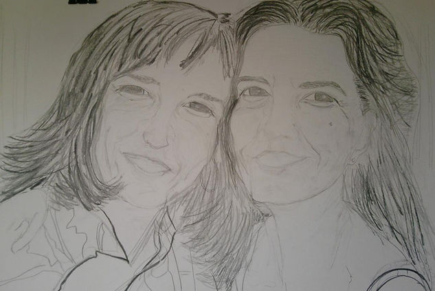 The sisters Charcoal