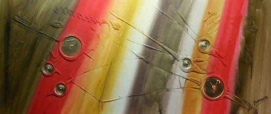 abstracto Mixed media Canvas Others