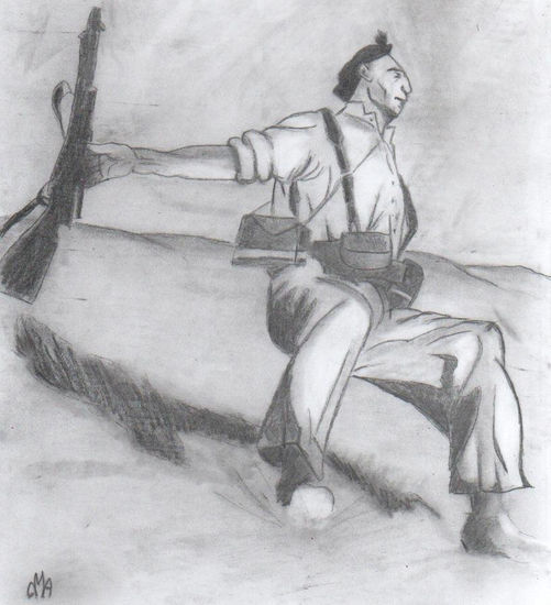 El Miliciano Charcoal