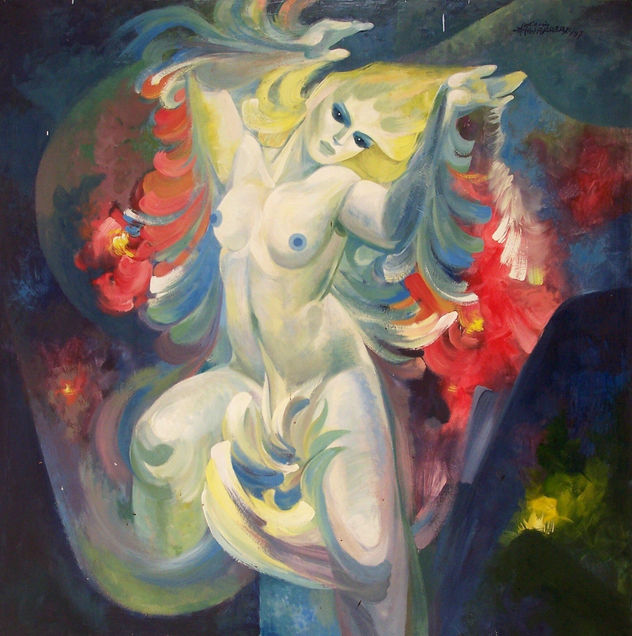 CUADRO MURAL COLEGIO BELLAS ARTES DE GUAYAQUIL