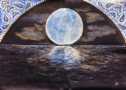 Luna azul